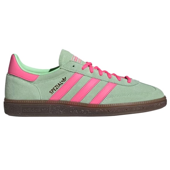 Adidas Handball Green/ Pink - Size 7, Like Sambas and Gazelle - Picture 2 of 4